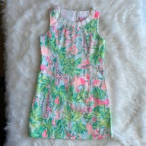 Lilly Pulitzer Seasalt Blue On Parade little girls size 8 dress